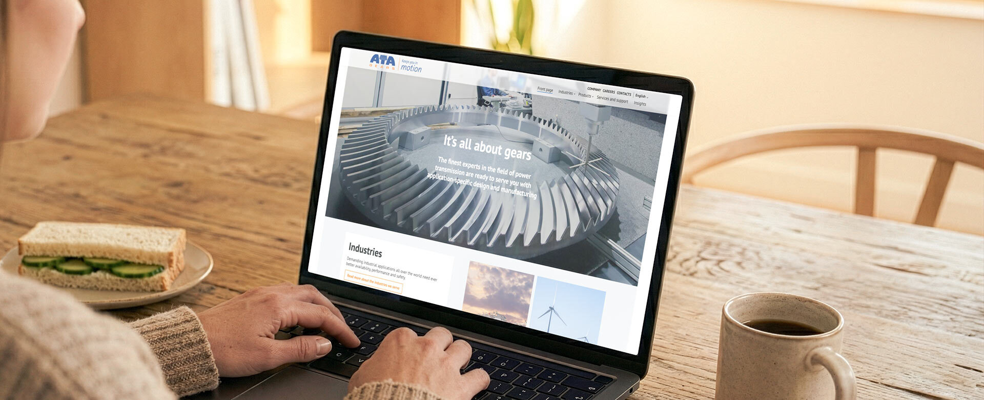 ATA Gearsille uusi ilme ja verkkosivut - Kuvituskuva