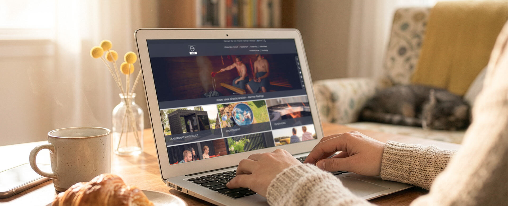 Kiramin verkkosivujen uudistus - Kuvituskuva