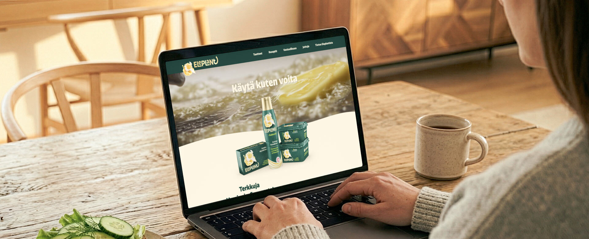 Verkkosivuston toteutus Eleplantille - Kuvituskuva